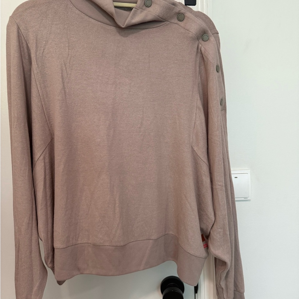 Peace Love World Women's Sweater in Beige